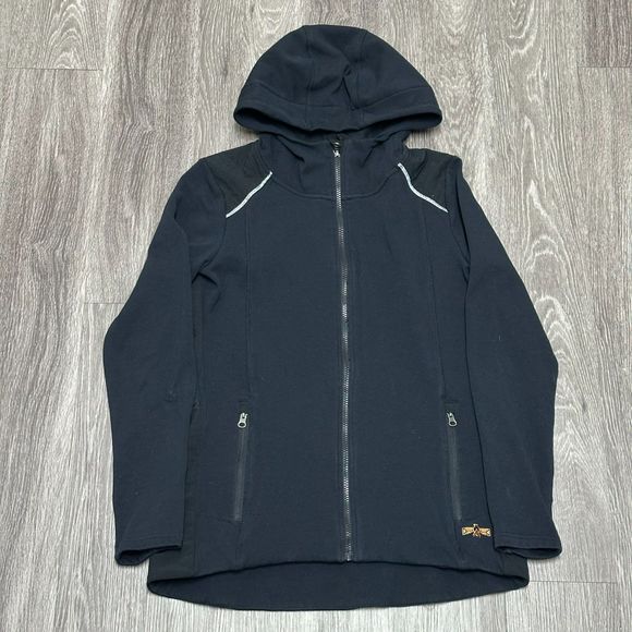 Warrior by Danica Patrick Tech Jacket‎ Womens Medium Black Full Zip Activewear - Picture 1 of 6
